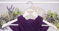 Personalized Wooden Wedding Hangers | Custom Bridal & Bridesmaid Hangers