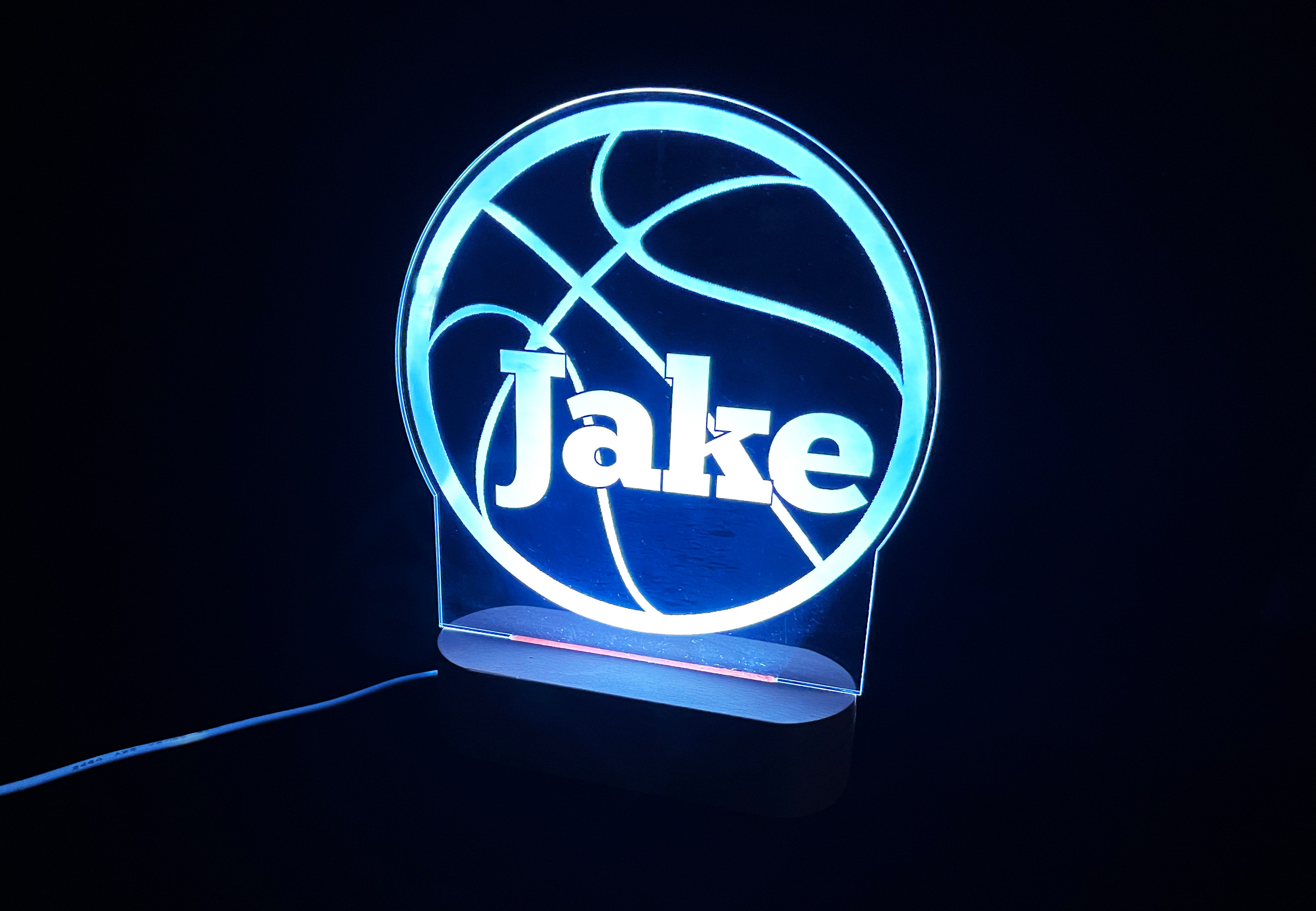 Basketball LED Night Light - Memories Made Custom