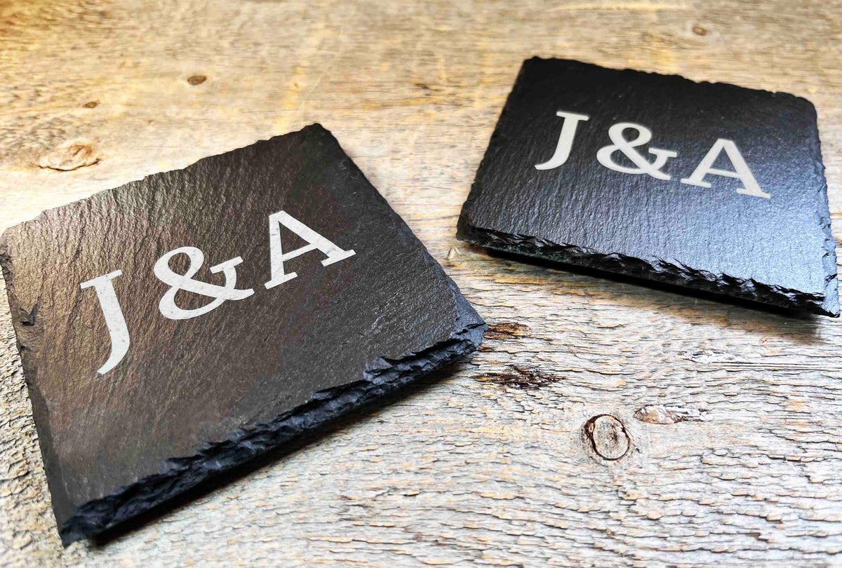Slate Coaster Memories Made Custom