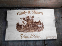 Custom Solid Maple Cutting Board - Your Design Memories Made Custom