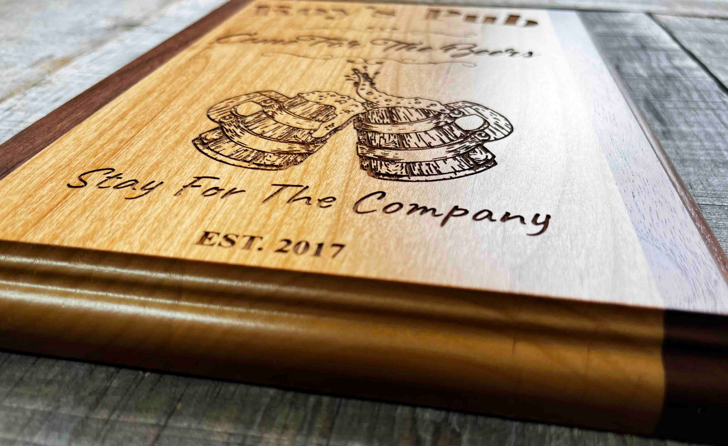 Wooden Plaque - Custom Engraved