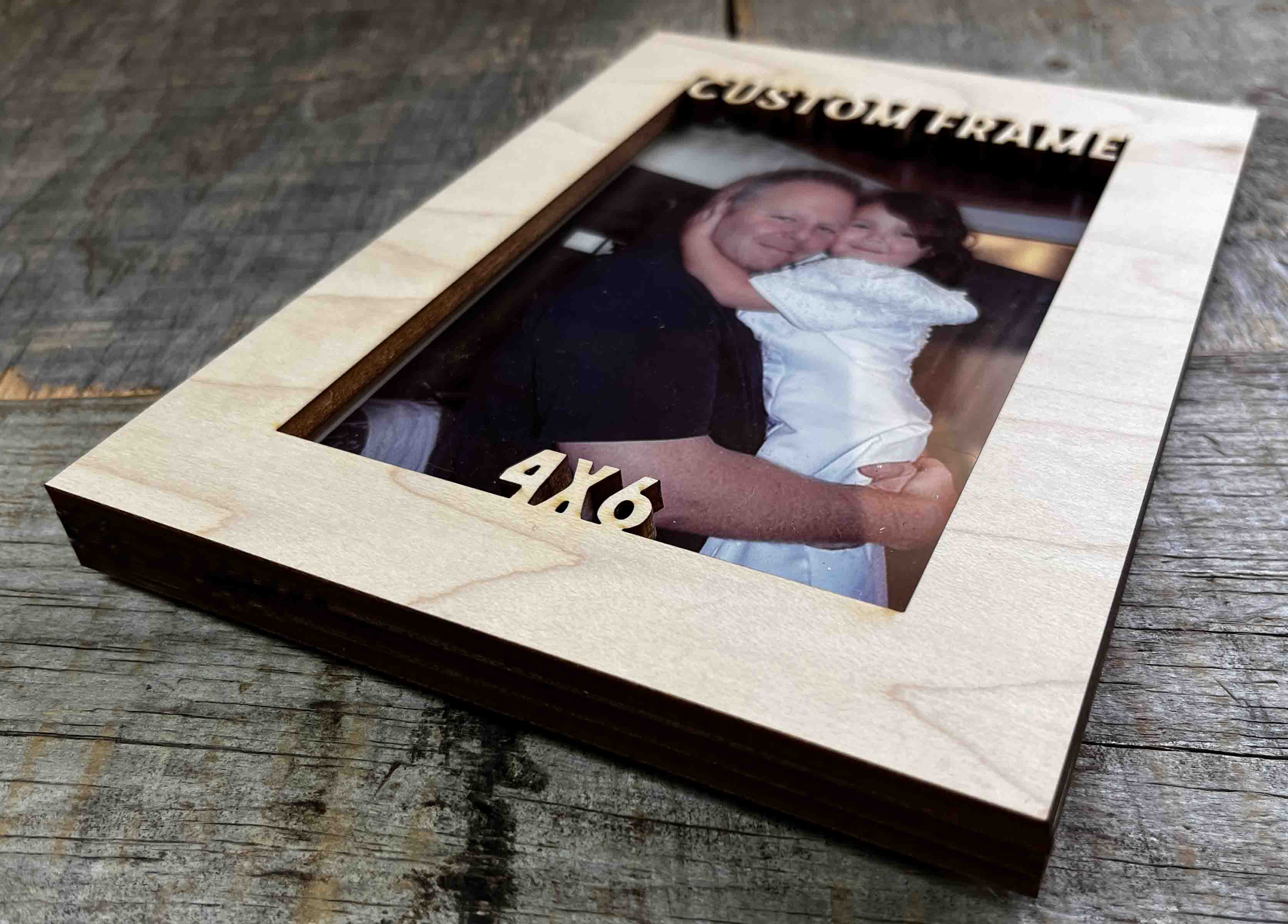 Custom Laser Cut Picture Frames