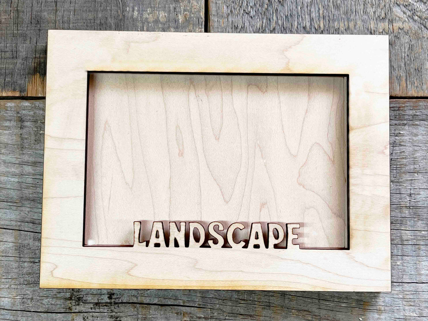 Custom Laser Cut Picture Frames