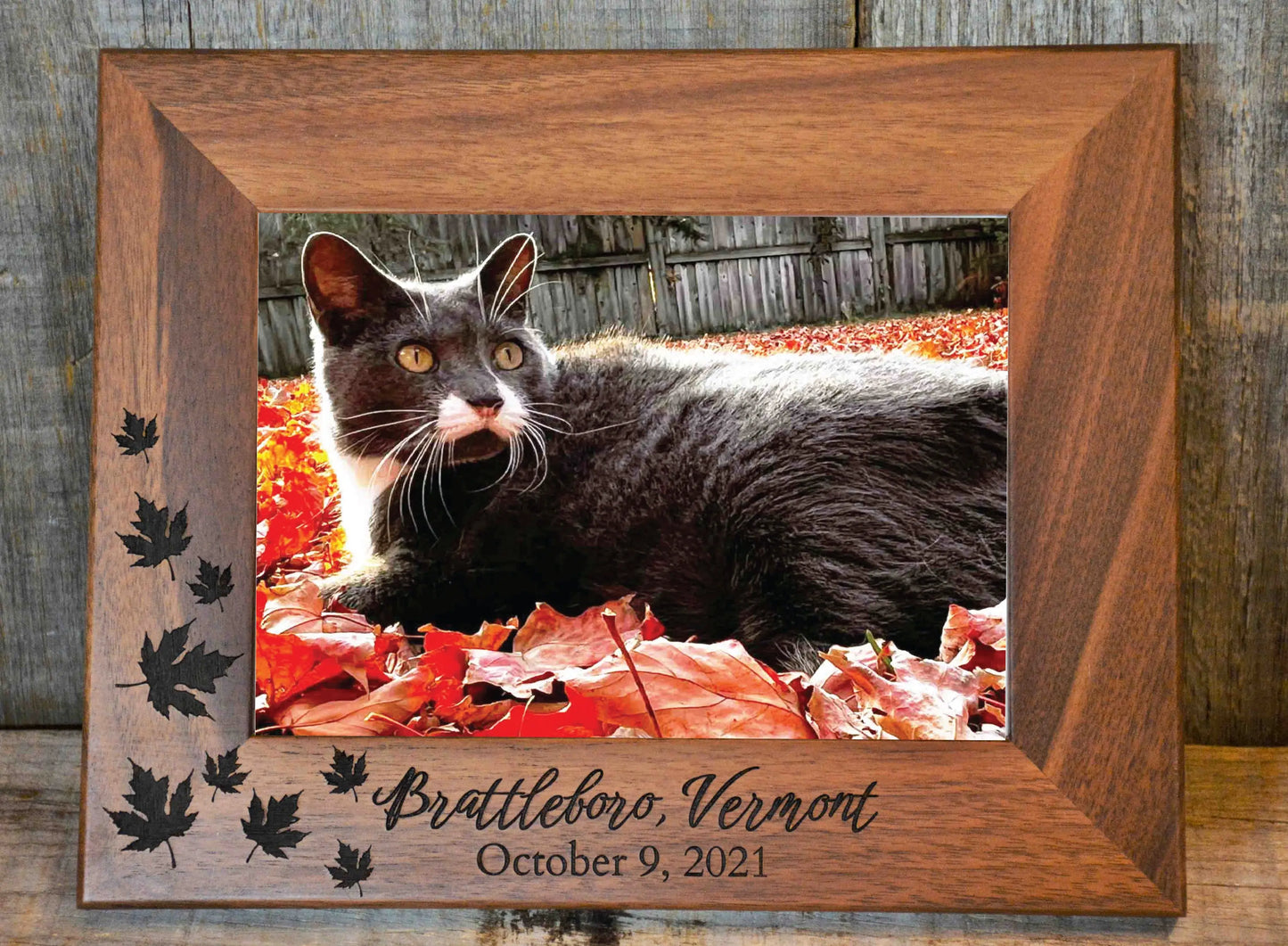 Walnut Picture Frames Memories Made Custom