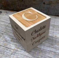 Baby Block -  Solid Maple Memories Made Custom