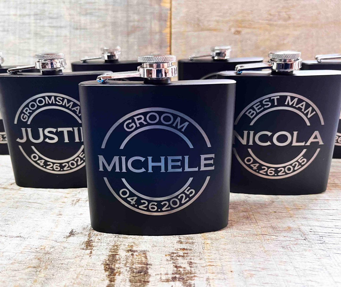 Custom Engraved Flask Design 40 Memories Made Custom