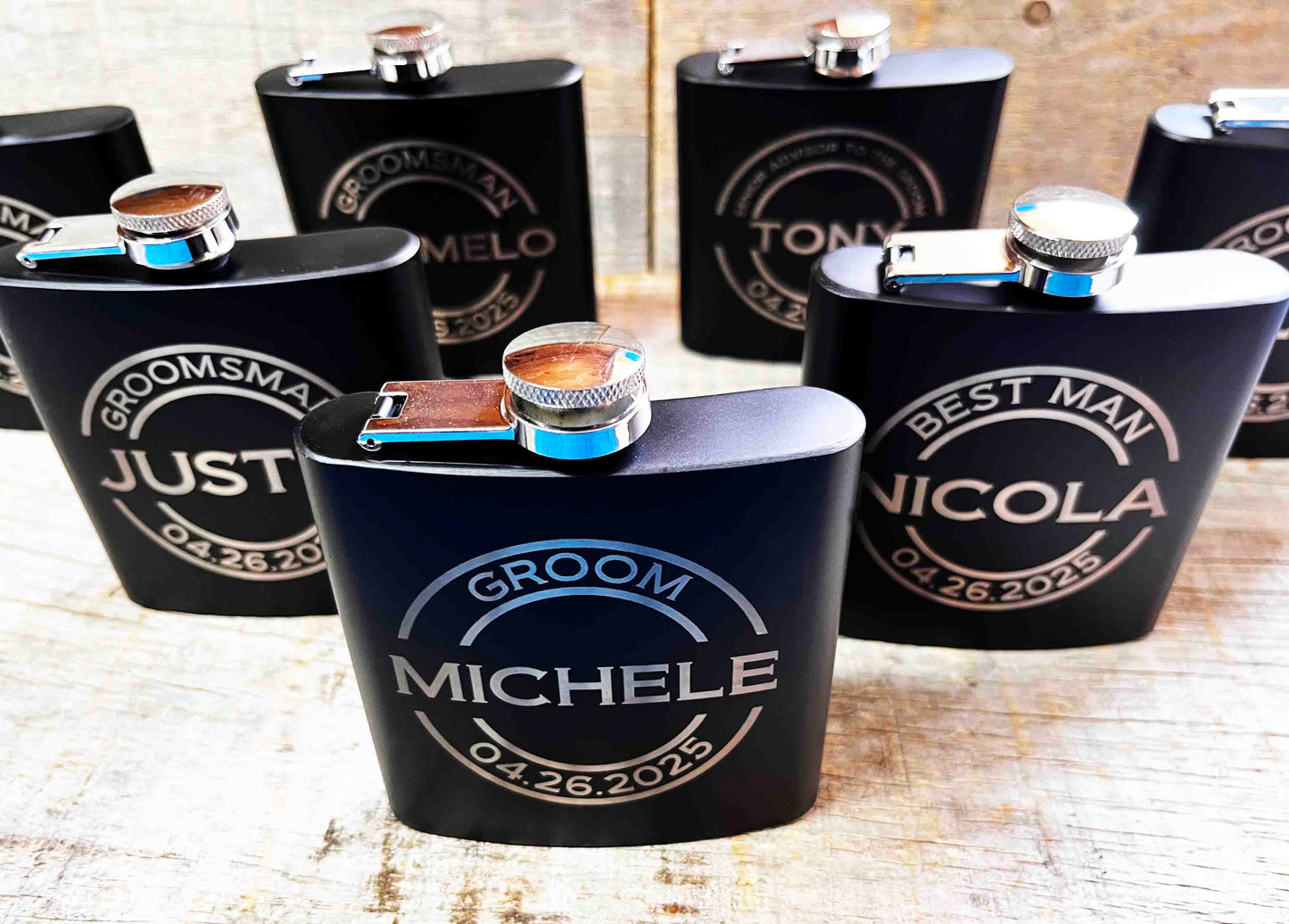 Custom Engraved Flask Design 40 Memories Made Custom