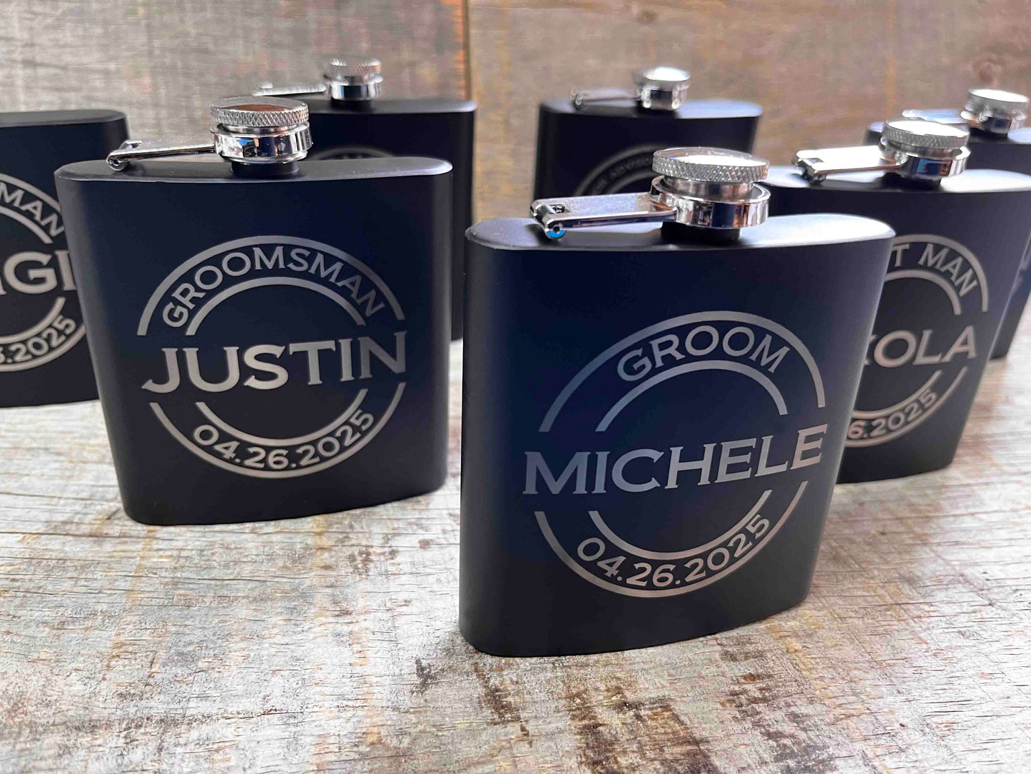 Custom Engraved Flask Design 40 Memories Made Custom