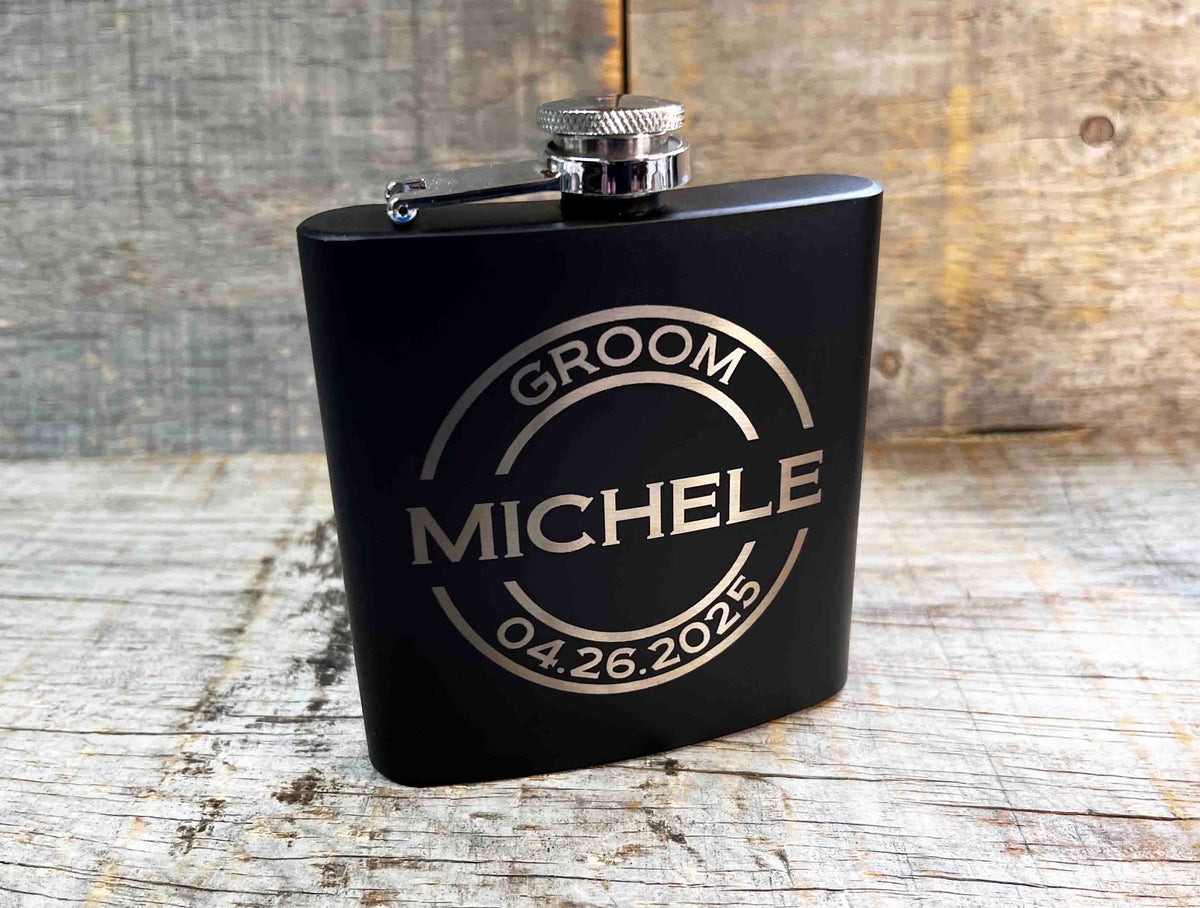 Custom Engraved Flask Design 40 Memories Made Custom