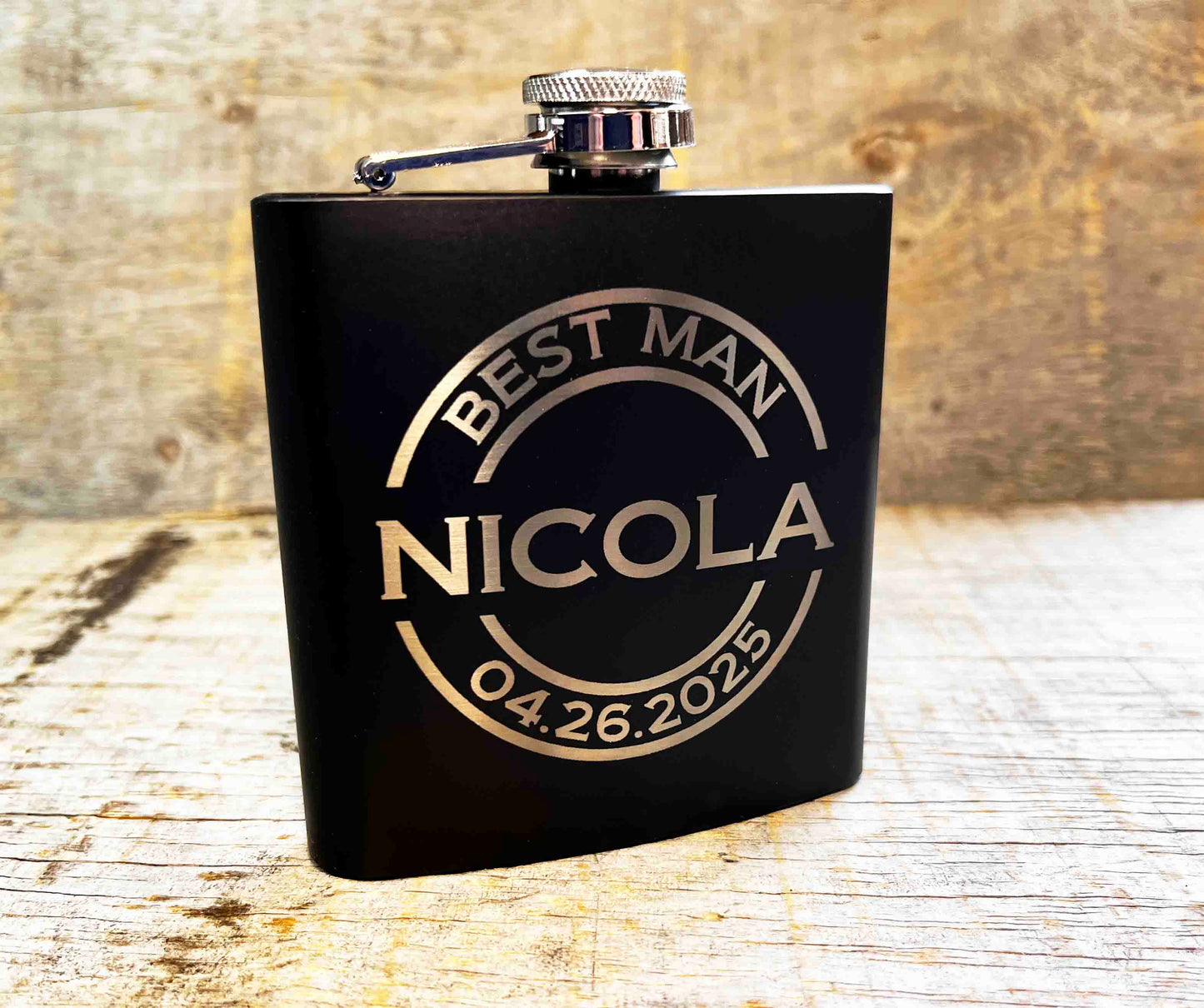 Custom Engraved Flask Design 40 Memories Made Custom
