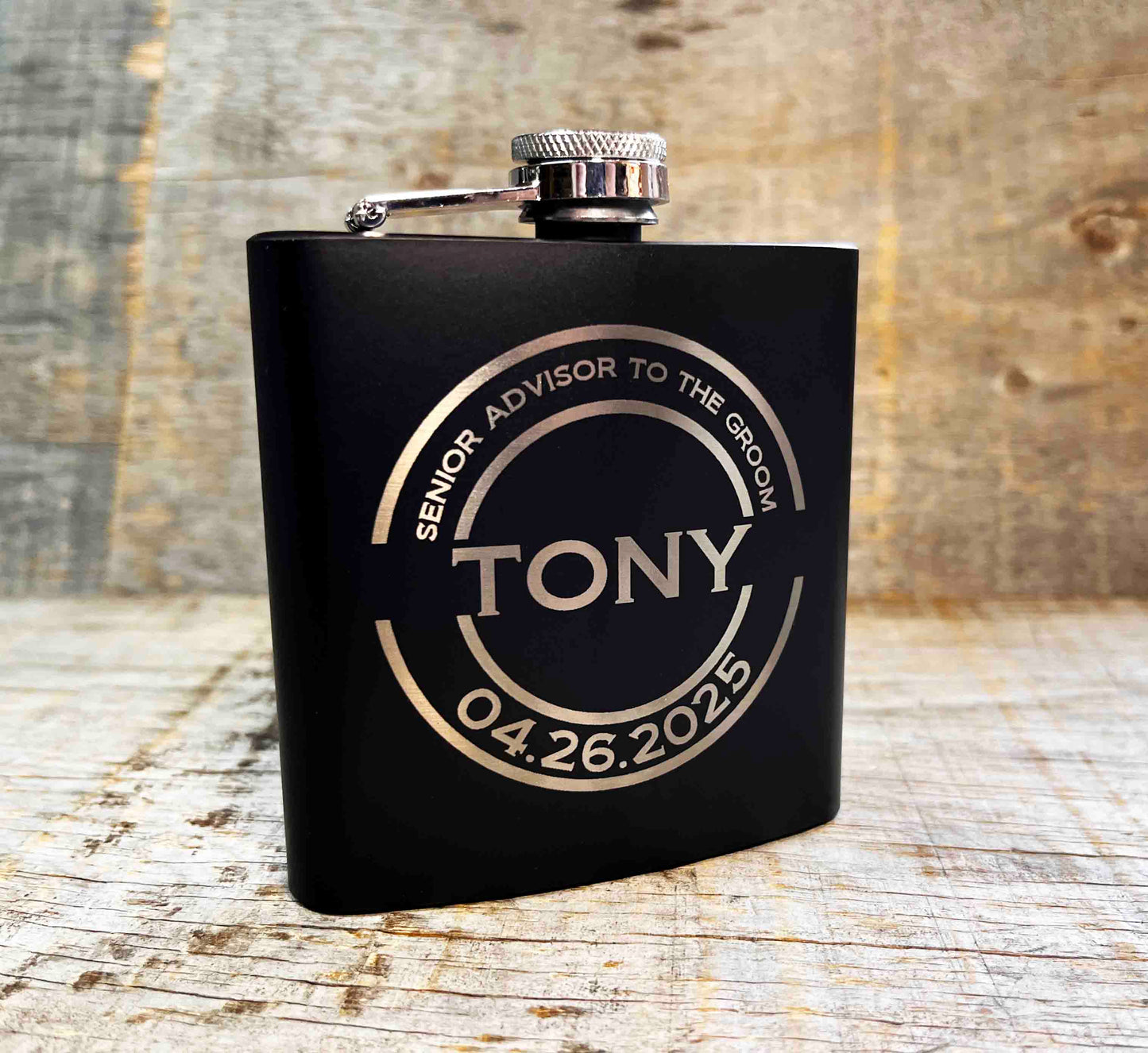 Custom Engraved Flask Design 40 Memories Made Custom