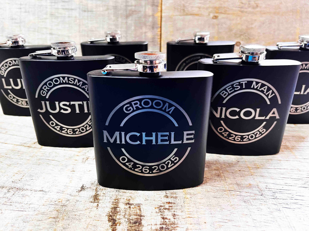 Custom Engraved Flask Design 40 Memories Made Custom