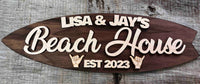 Surfboard Sign Memories Made Custom