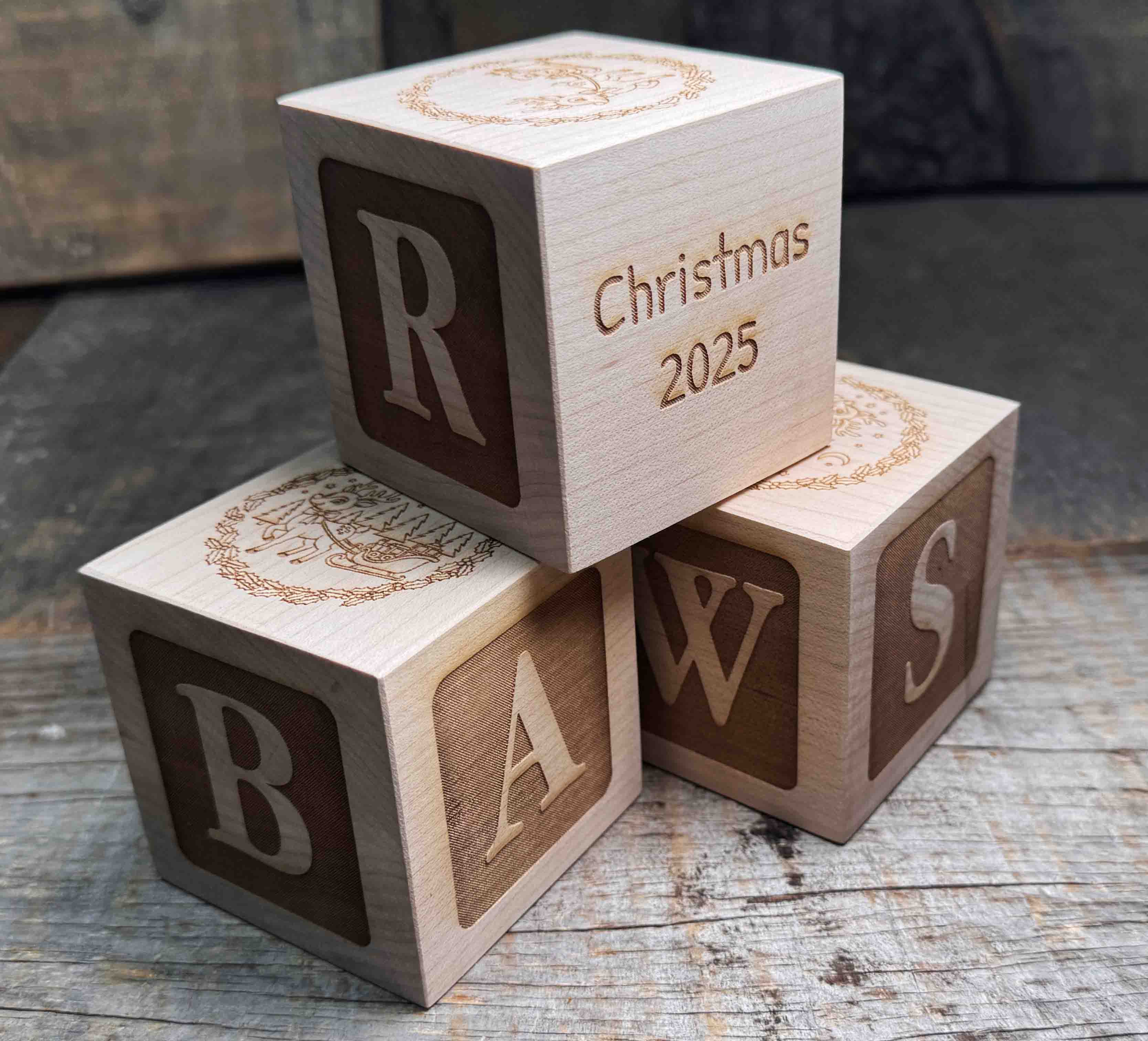 Baby Block - Solid Maple