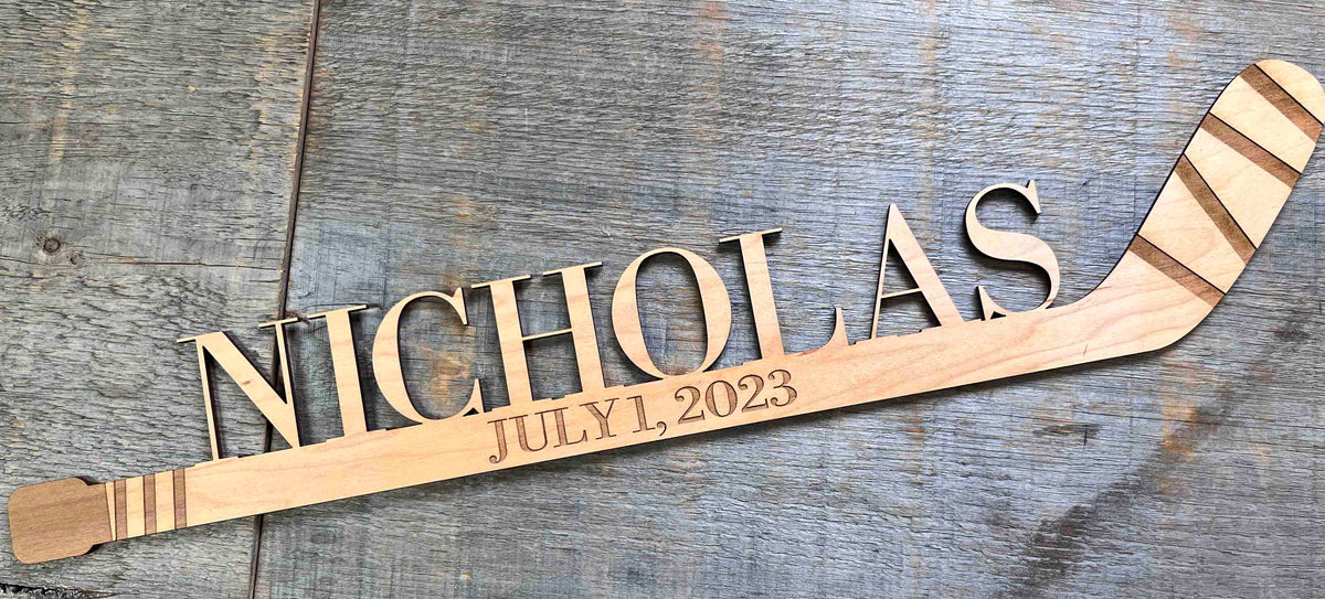Hockey Sticks With Custom Name Memories Made Custom