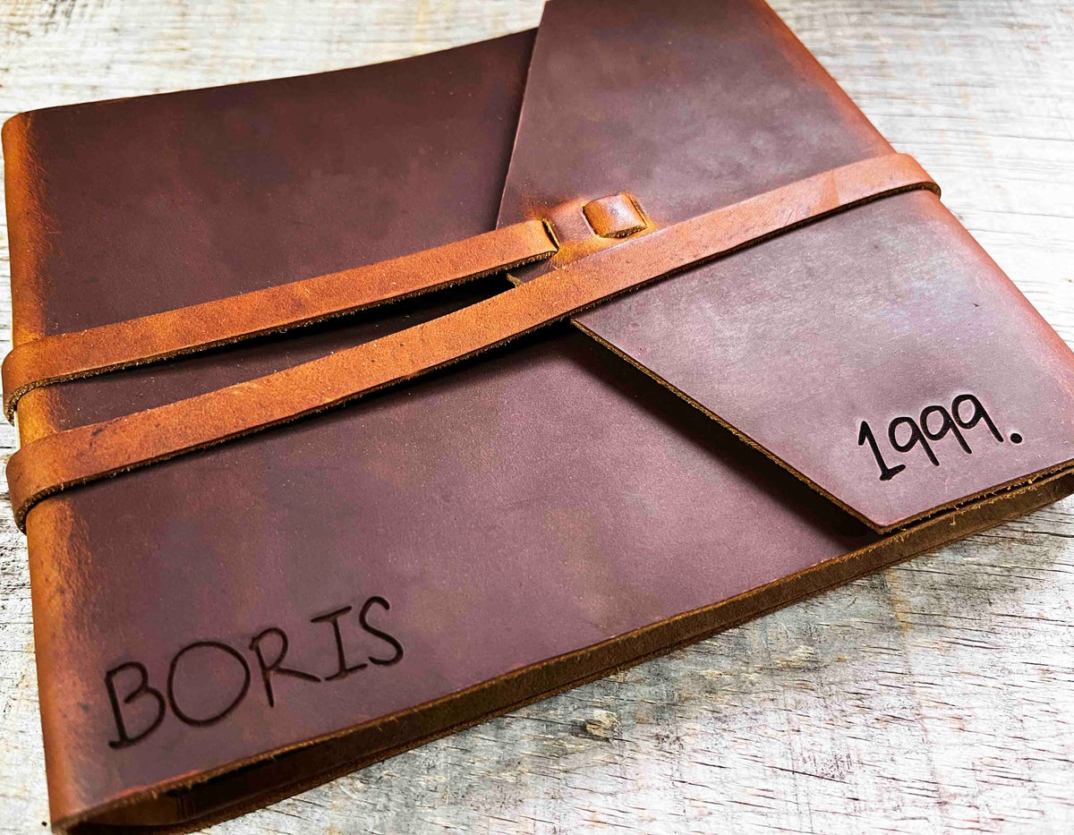 Leather Photo Album Memories Made Custom