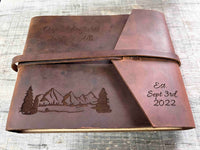 Leather Photo Album Memories Made Custom