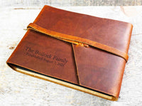 Leather Photo Album Memories Made Custom