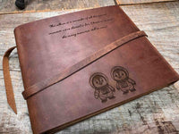 Leather Photo Album - Memories Made Custom