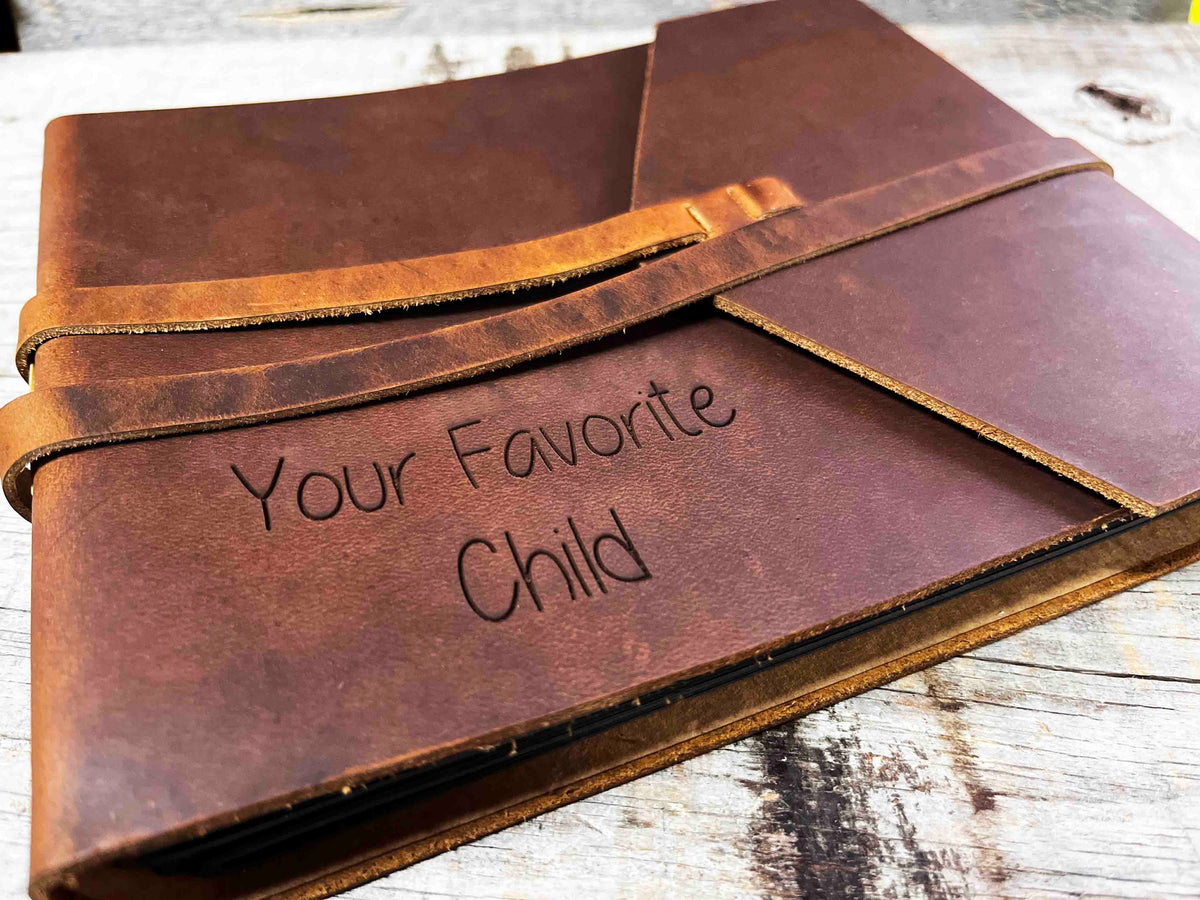 Leather Photo Album Memories Made Custom
