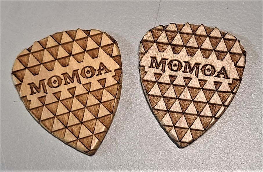 Wooden Guitar Pick
