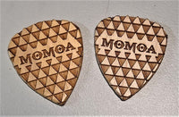 Wooden Guitar Pick