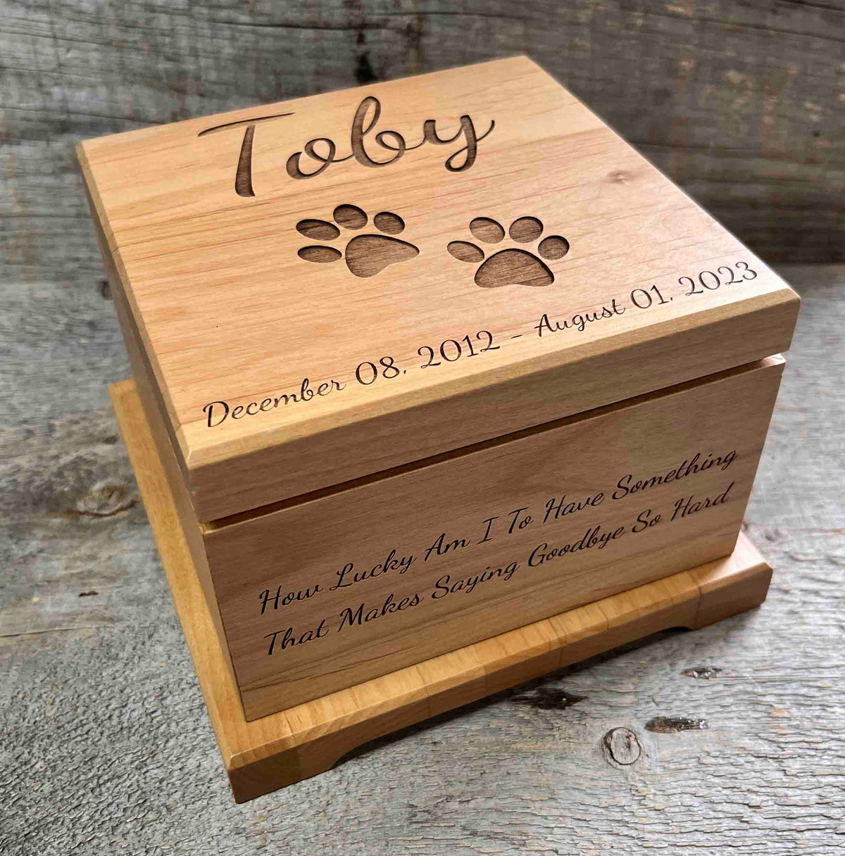 Pet Funeral Urns Memories Made Custom
