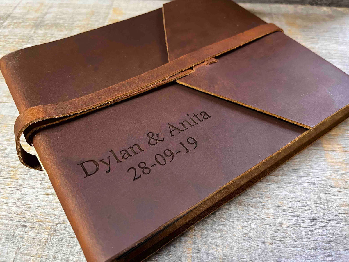 Leather Photo Album Memories Made Custom