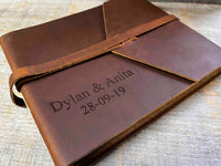Leather Photo Album Memories Made Custom