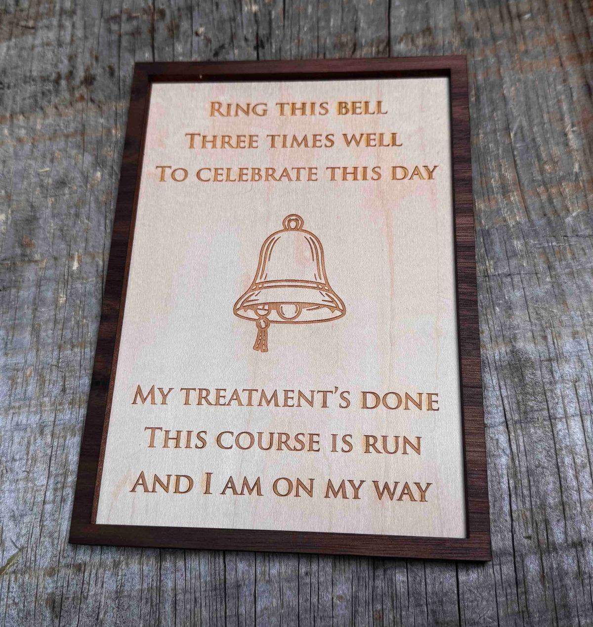 Dual Layer Wooden Plaque Memories Made Custom