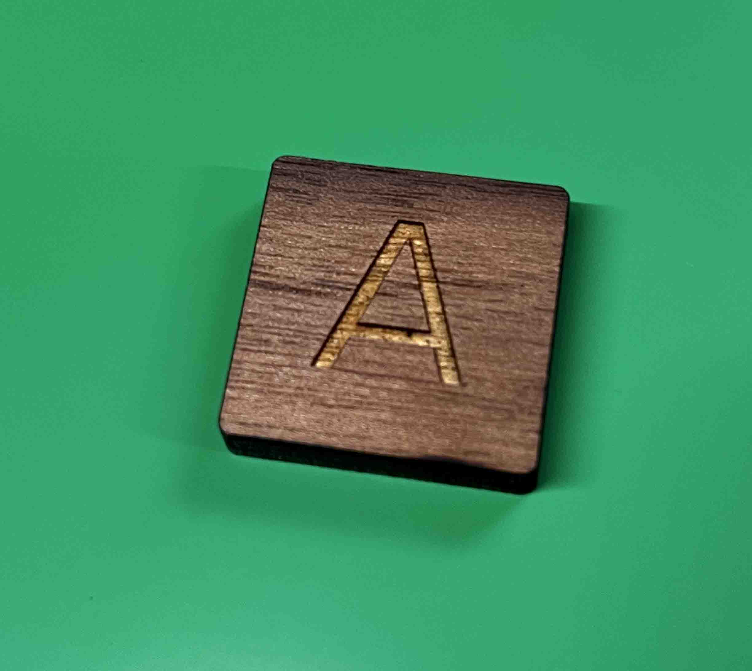 Laser Cut Letter tiles
