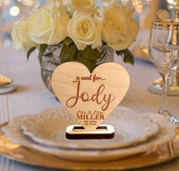 Wedding Seat Place Holders Memories Made Custom