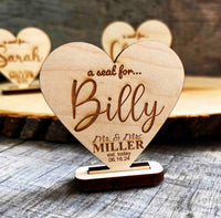 Wedding Seat Place Holders Memories Made Custom