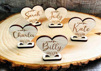 Wedding Seat Place Holders Memories Made Custom