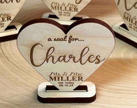 Wedding Seat Place Holders Memories Made Custom