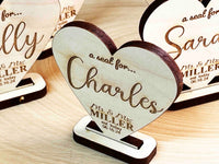 Wedding Seat Place Holders Memories Made Custom