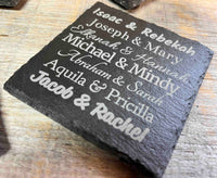 Slate Coaster Memories Made Custom