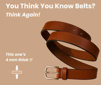 The Legacy Leather Belt - Memories Made Custom