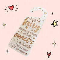 Tooth Fairy Door Hanger Memories Made Custom