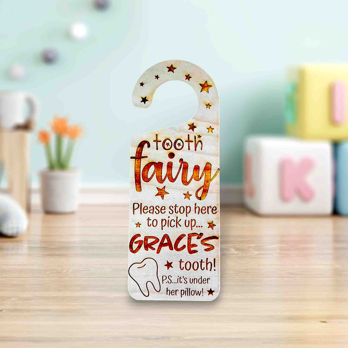 Tooth Fairy Door Hanger Memories Made Custom
