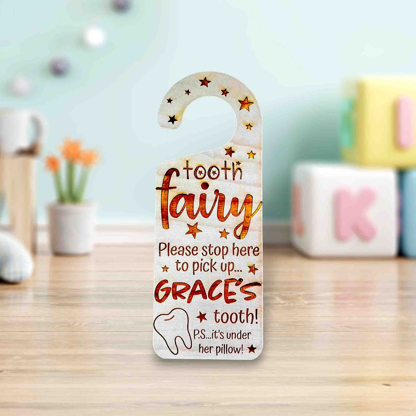 Tooth Fairy Door Hanger Memories Made Custom