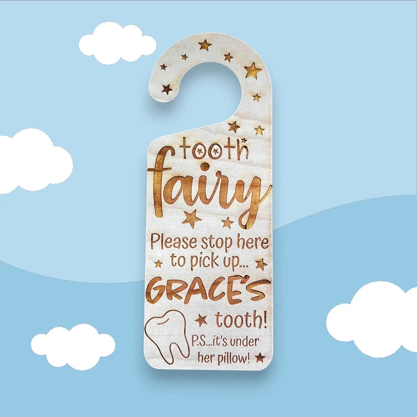 Tooth Fairy Door Hanger Memories Made Custom