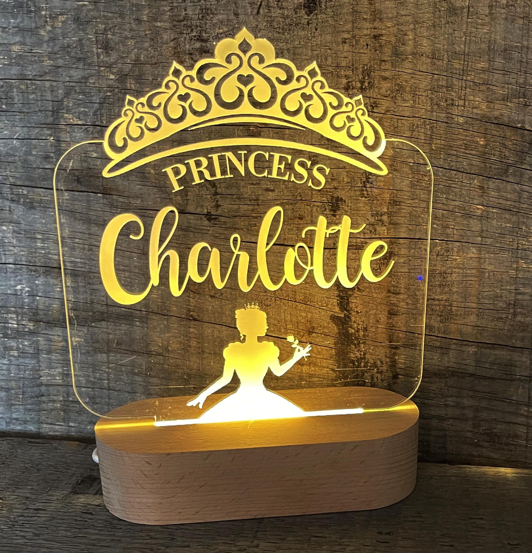 Princess Night Light - 7 Colours.