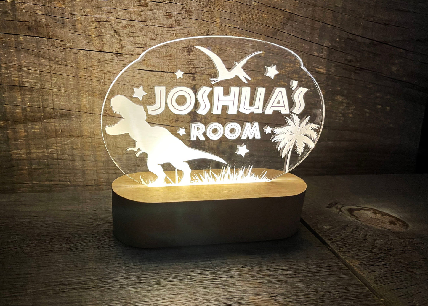 Dinosaur Night Light - 7 Colours.