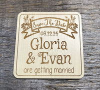 Save the Date Fridge Magnets.