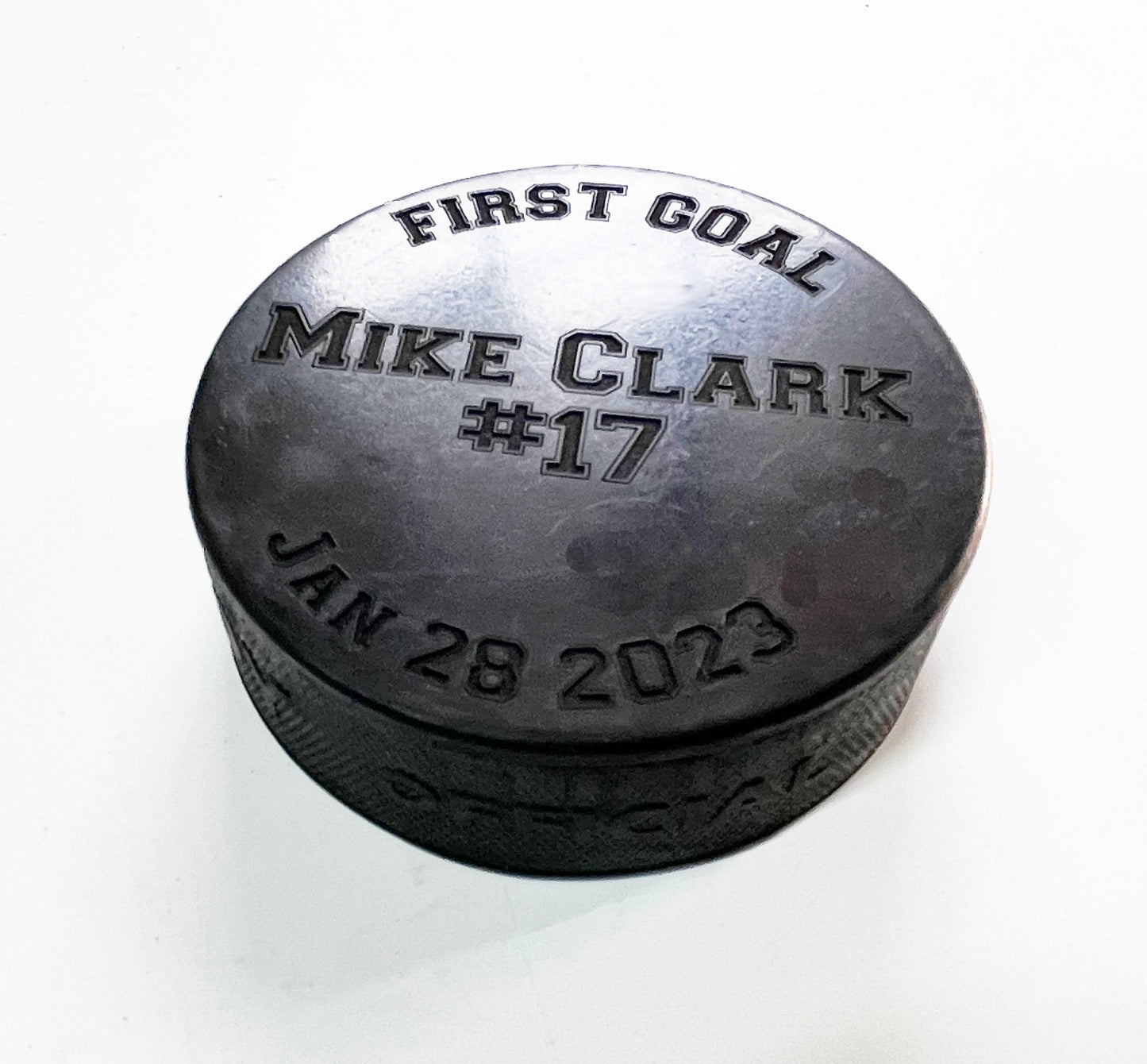 Custom Hockey Puck.