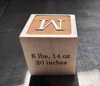 Baby Block -  Solid Maple.