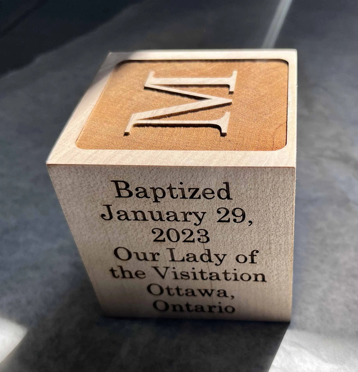 Baby Block -  Solid Maple.
