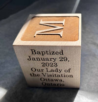 Baby Block -  Solid Maple.