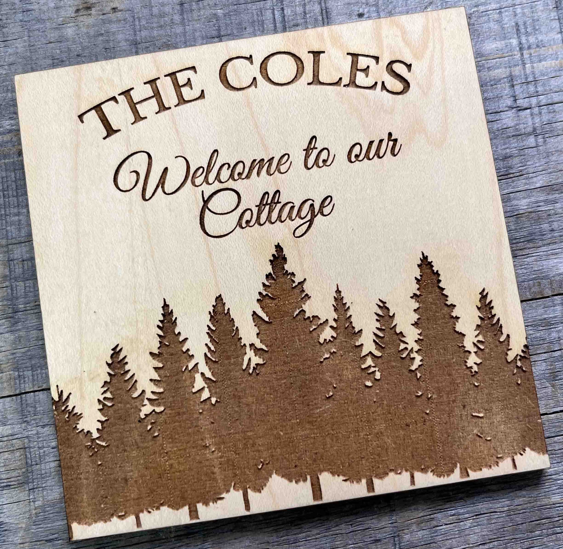 Welcome to our Cottage Coaster.